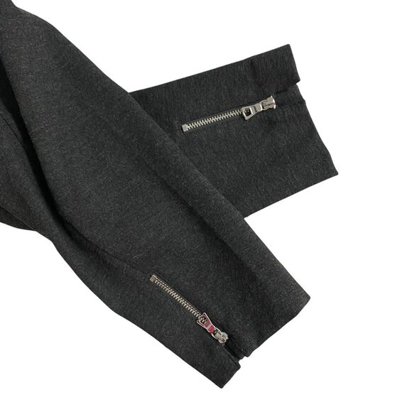 6th & Ln Blazer Womens Size 20 Gray Knit Basic Jacket Corpcore Office Boardroom - Picture 12 of 16